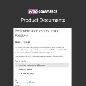 WooCommerce Product Documents