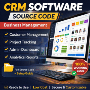 Advanced CRM & Business Management System Source Code